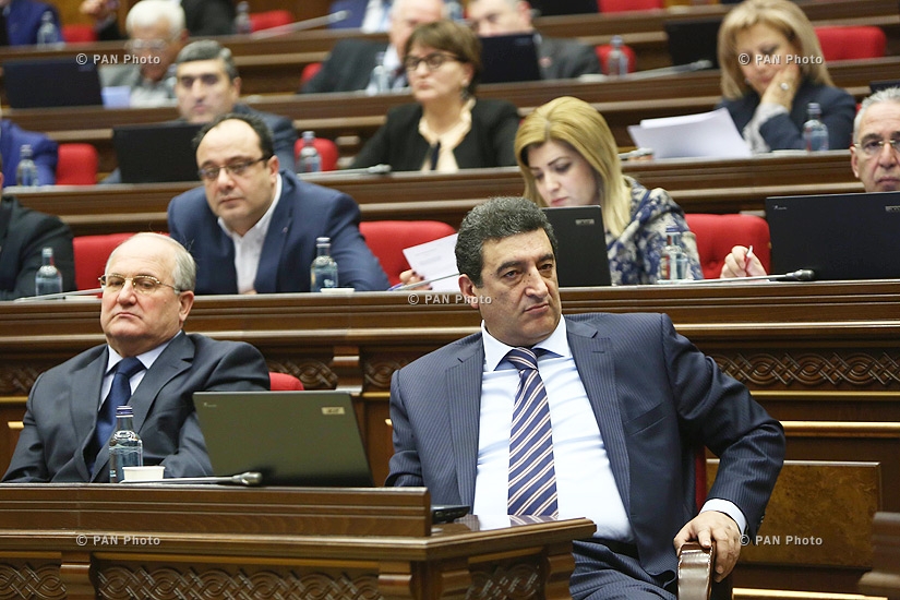 Four-day session of the Armenian National Assembly
