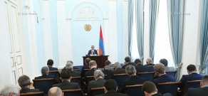 Президент Армении Серж Саргсян встретился с послами стран-членов ОБСЕ
