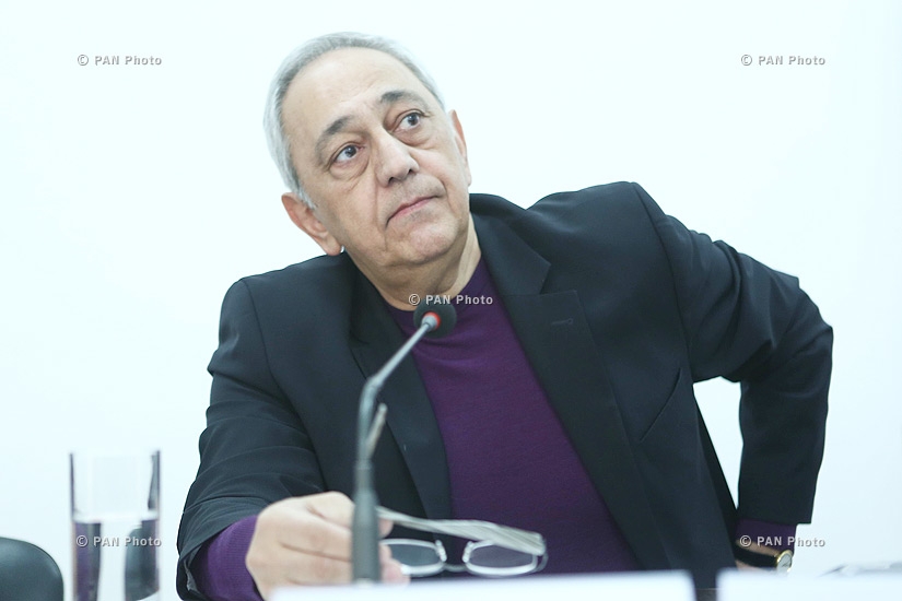 Press conference of Alexander Arzumanyan and Vahan Papazyan