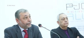 Пресс-конференция Александра Арзуманяна и Ваана Папазяна