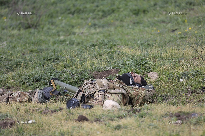 Тела азербайджанских спецназовцев, принимавших участие в боевых действиях в направлении села Талиш на северо-востоке Арцаха
