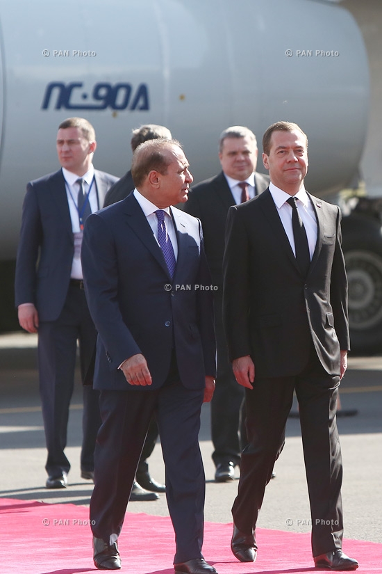Ռուսաստանի վարչապետ Դմիտրի Մեդվեդևի պաշտոնական դիամավորումը