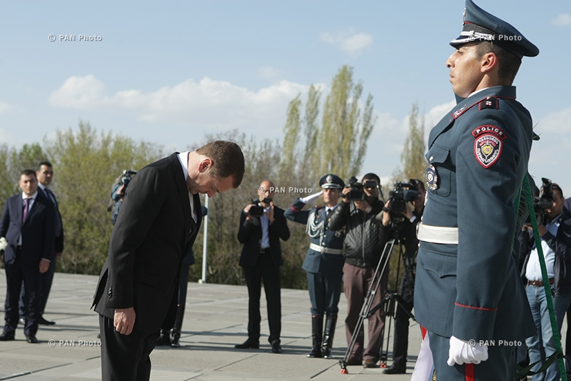 Ռուսաստանի վարչապետ Դմիտրի Մեդվեդևի այցը Ծիծեռնակաբերդ