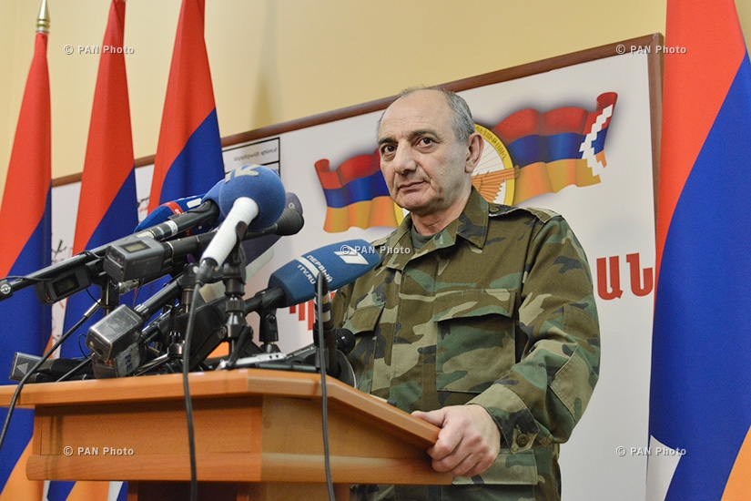 Press conference of of Artsakh (Nagarno-Karabakh) Republic President Bako Sahakyan 