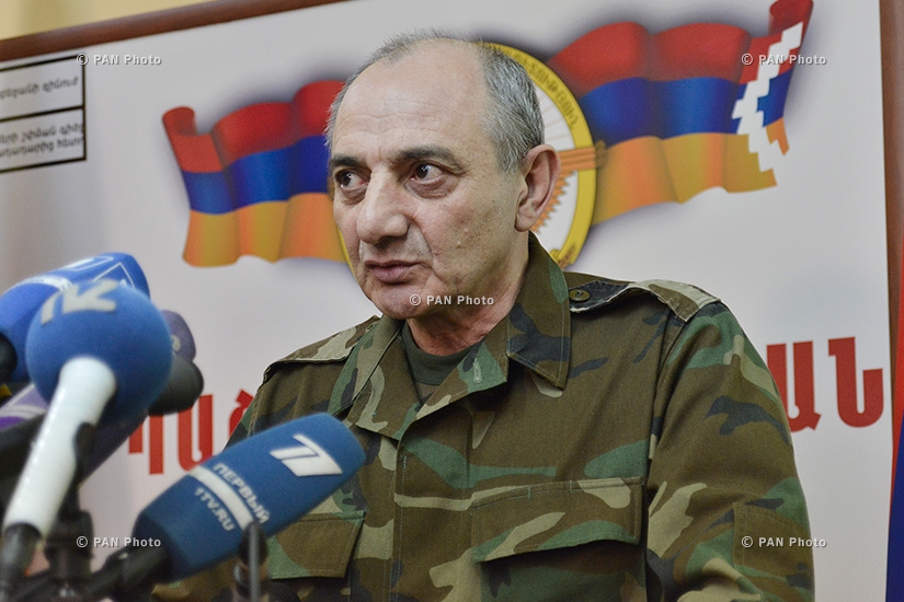 Press conference of of Artsakh (Nagarno-Karabakh) Republic President Bako Sahakyan 