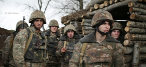 На боевом посту дислоцированной на северном направлении военной части Армии обороны НКР