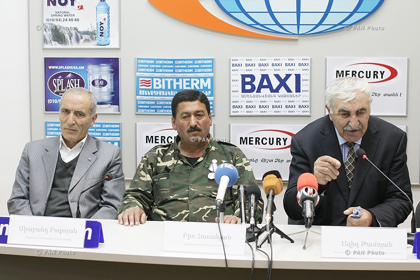 Press conference of Siaband Bakoyan, Bro Hasanyan, Aziz Tamoyan and Larisa Alaverdyan
