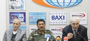 Пресс-конференция Сиабанда Бакояна, Бро Асаняна, Азиза Тамояна и Ларисы Алавердян