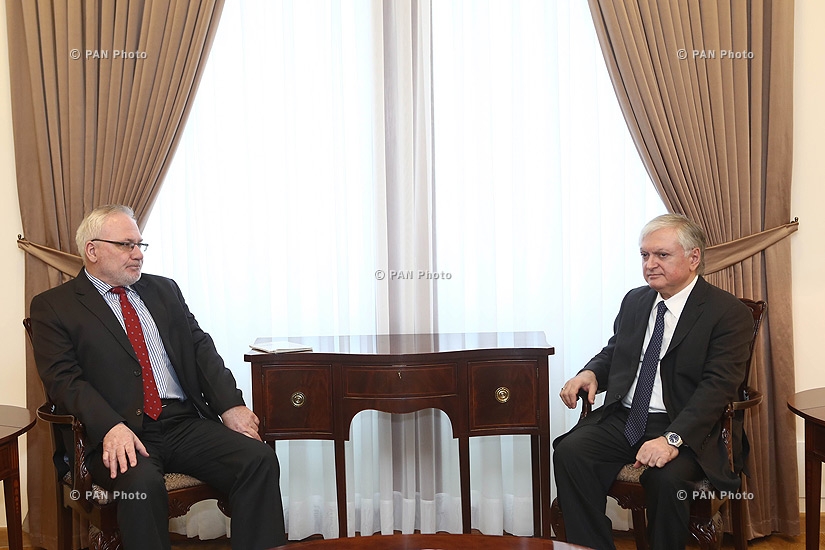 Meeting of OSCE Minsk Group co-chairs with RA Minister of Foreign Affairs Edward Nalbandyan