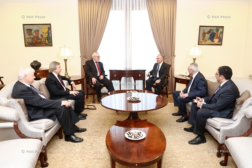 Встреча сопредседателей Минской группы ОБСЕ с министром иностранных дел Армении Эдвардом Налбандяном 