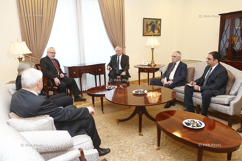 Meeting of OSCE Minsk Group co-chairs with RA Minister of Foreign Affairs Edward Nalbandyan