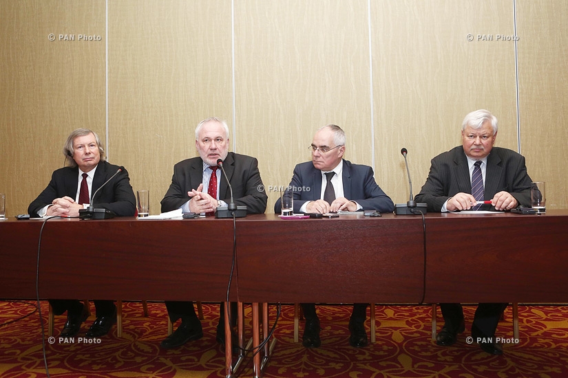 Press conference of OSCE Minsk Group co-chairs 