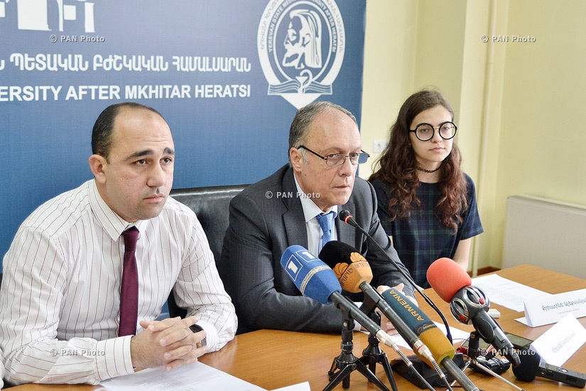 Пресс-конференция, посвященная мероприятию «Нобелевские дни в Ереване»