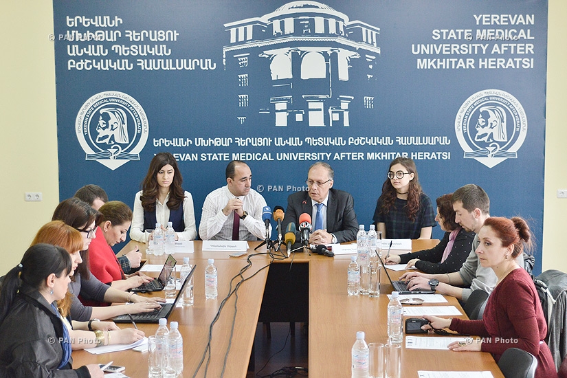 Пресс-конференция, посвященная мероприятию «Нобелевские дни в Ереване»