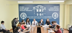 Пресс-конференция, посвященная мероприятию «Нобелевские дни в Ереване»