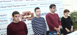 Пресс-конференция председателя национального союза езидов «Синджар»  Бориса Мурази