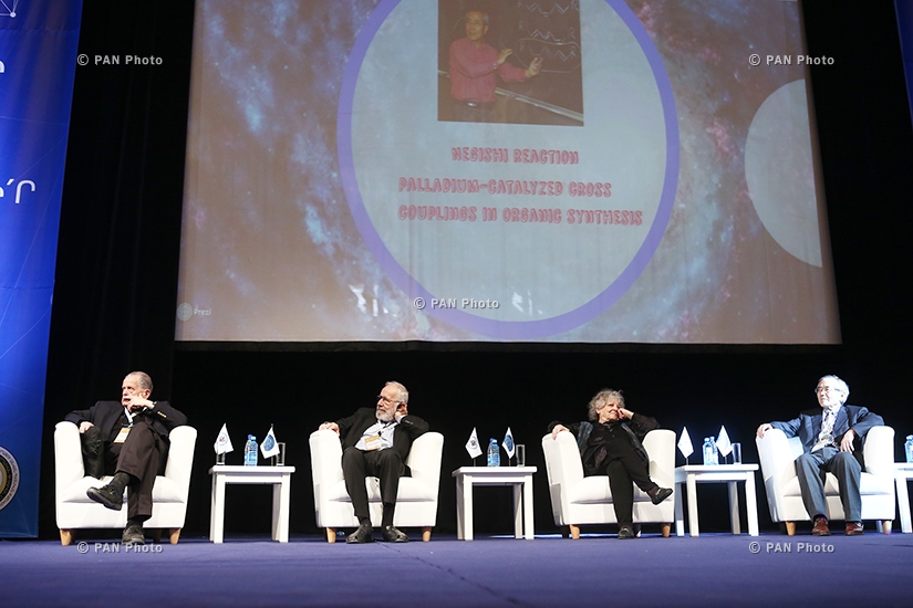 Церемония открытия мероприятия «Нобелевские дни в Ереване»