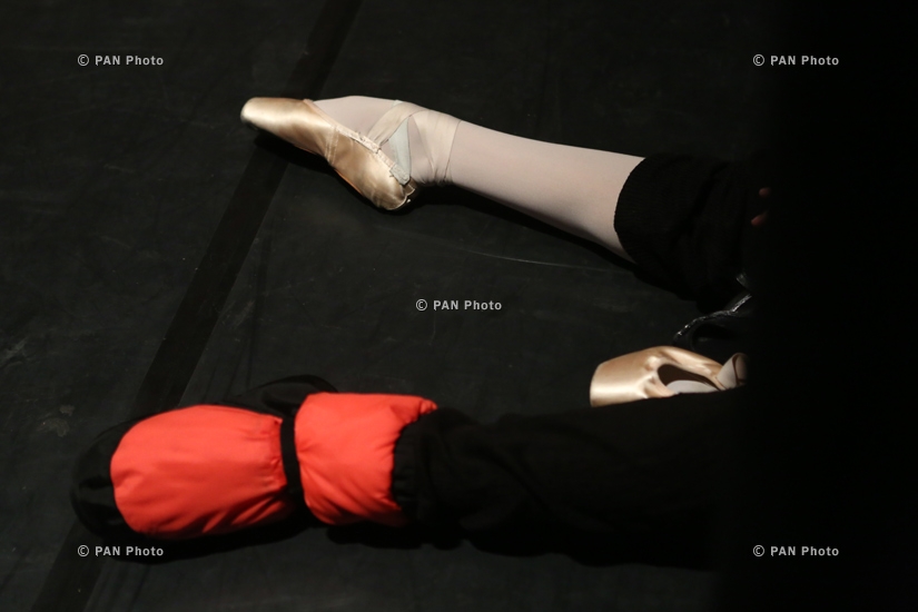 Anna Karenina ballet choreographed by Boris Eifman: Backstage and rehearsal 