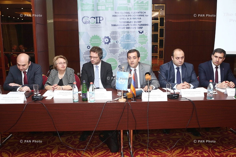 Заключительное мероприятие программы «Глобальная инновационная программа в сфере чистых технологий для МСБ в Армении»