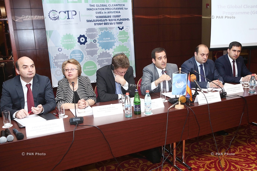 Closing event of 'Global Cleantech Innovation Programme for SMEs in Armenia'