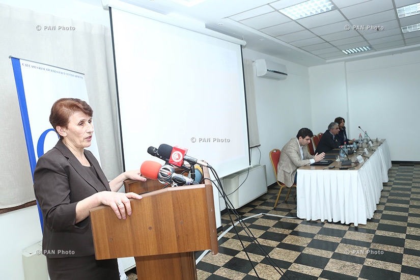 «Կովկասյան բարոմետր» ծրագիր. 2015թ. կատարված հետազոտության արդյունքների ներկայացումը