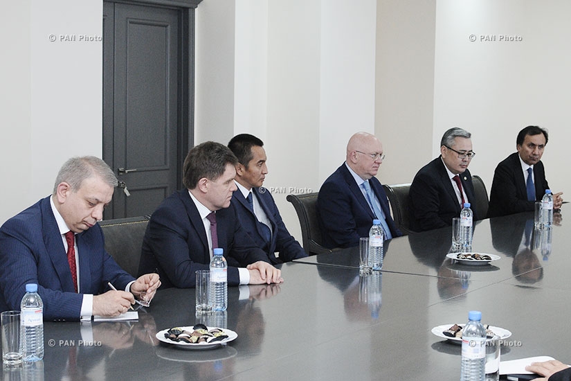Министр иностранных дел Армении Эдвард Налбандян принял заместителей министров иностранных дел государств - членов ОДКБ