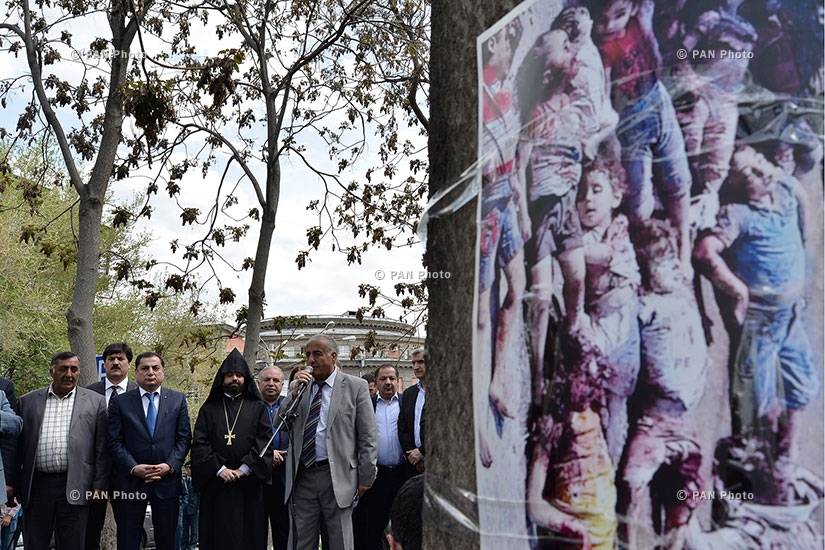 Yazidi Genocide Memorial Unveiled in Yerevan