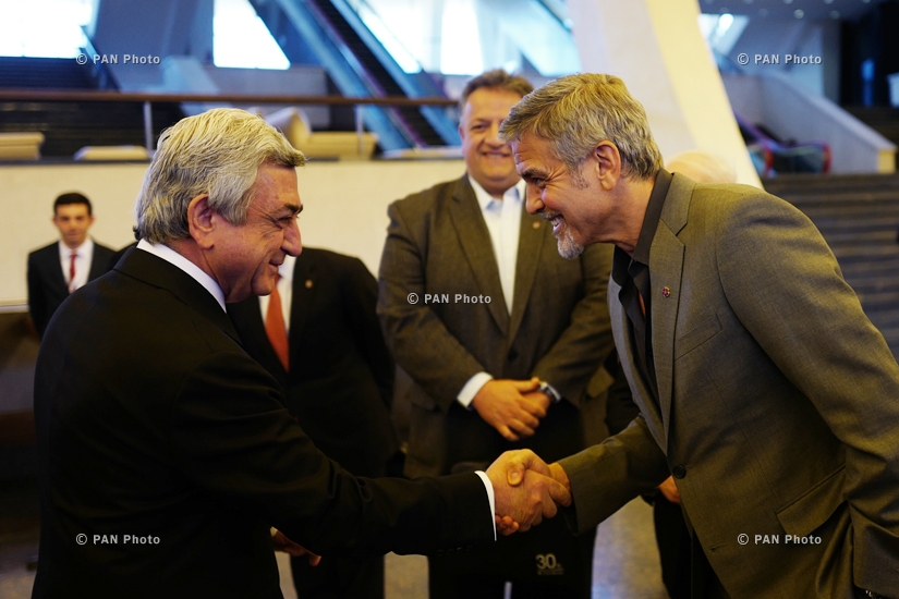 Serzh Sargsyan, George Clooney
