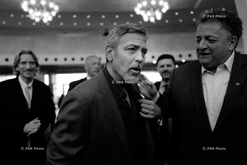 George Clooney,  Noubar Afeyan  