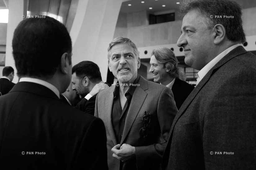 George Clooney, Noubar Afeyan  