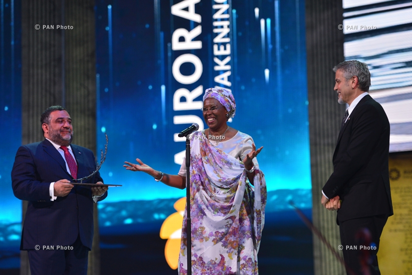 The Aurora Prize for Awakening Humanity. Award Ceremony in Yerevan