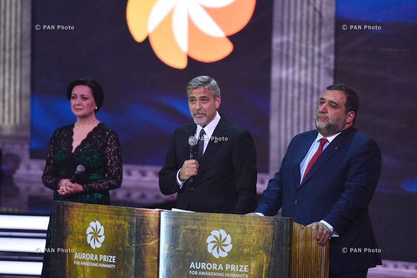  В Ереване прошла церемония вручения гуманитарной премии «Аврора»