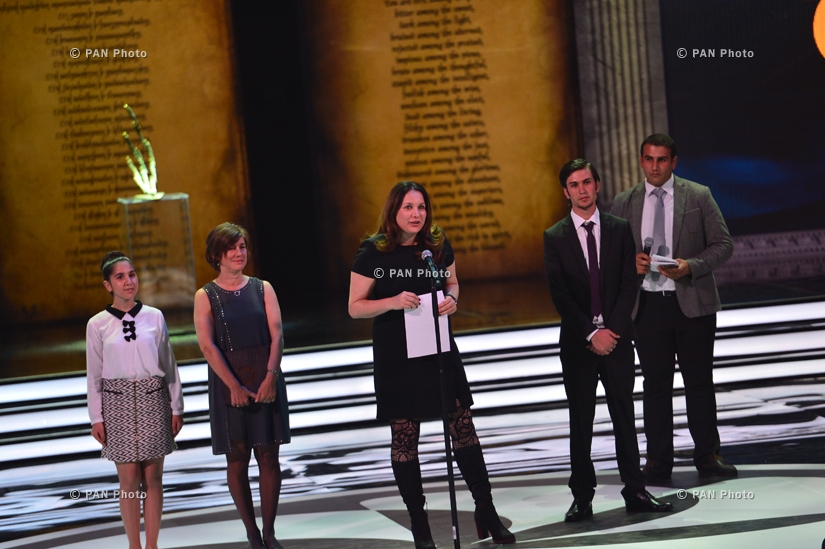 The Aurora Prize for Awakening Humanity. Award Ceremony in Yerevan