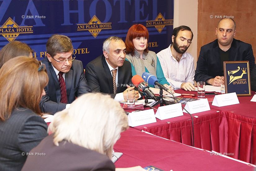 Press conference on Armmono international theatrical festival 