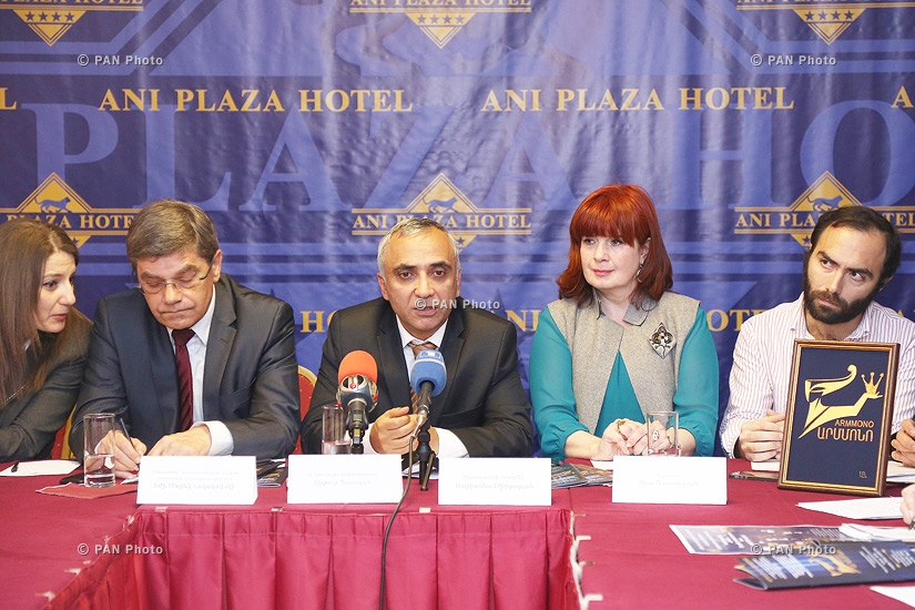 Press conference on Armmono international theatrical festival 