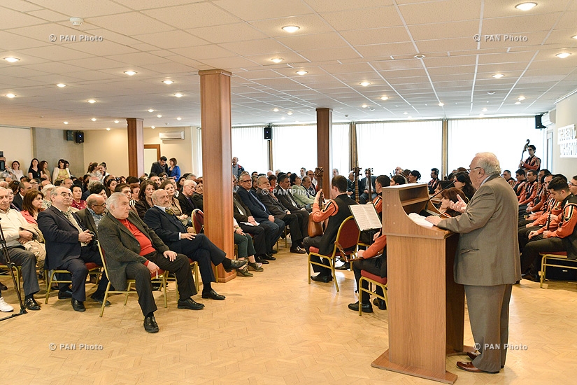 The annual award ceremony of the Tekeyan Cultural Union