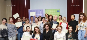 Tренинг на тему “Основы финансового менеджмента” прошел в рамках проекта “Женское предпринимательство” ЕБРР Армении