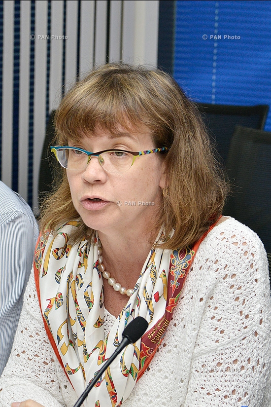Press conference of Laura E. Bailey, the World Bank’s Country Manager for Armenia