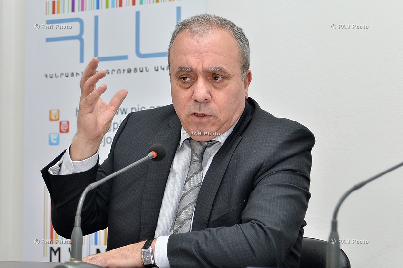 Press conference of Hrant Bagratyan, member of Armenian National Congress (ANC) parliamentary faction