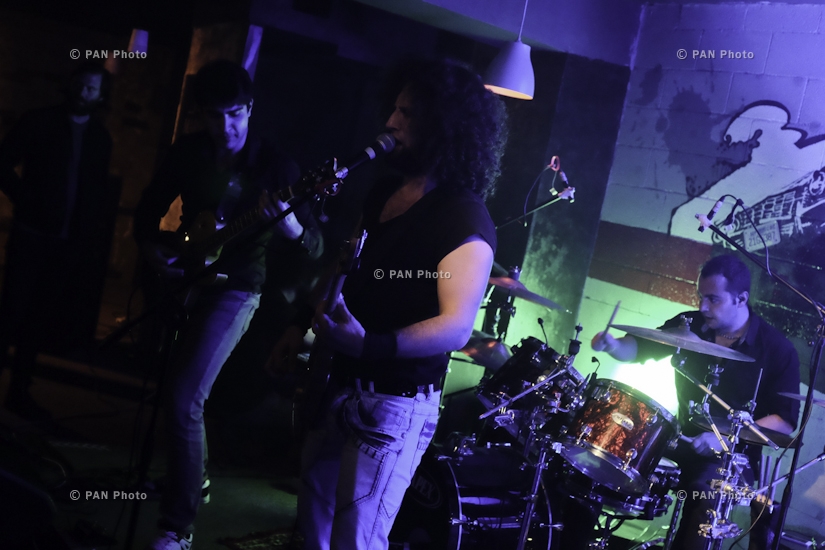 Concert of the Algorithm band in Yerevan