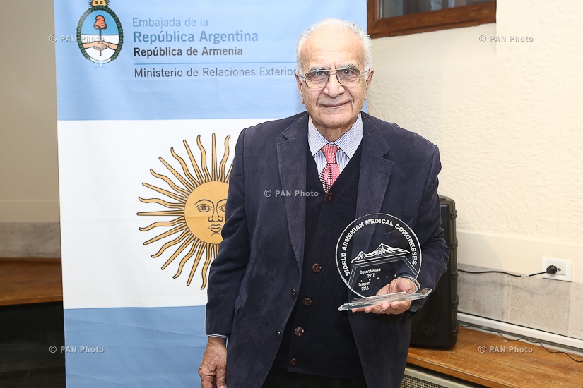  The Argentine Embassy in Armenia hosts a reception dedicated to the 12th Armenian Medical World Congress