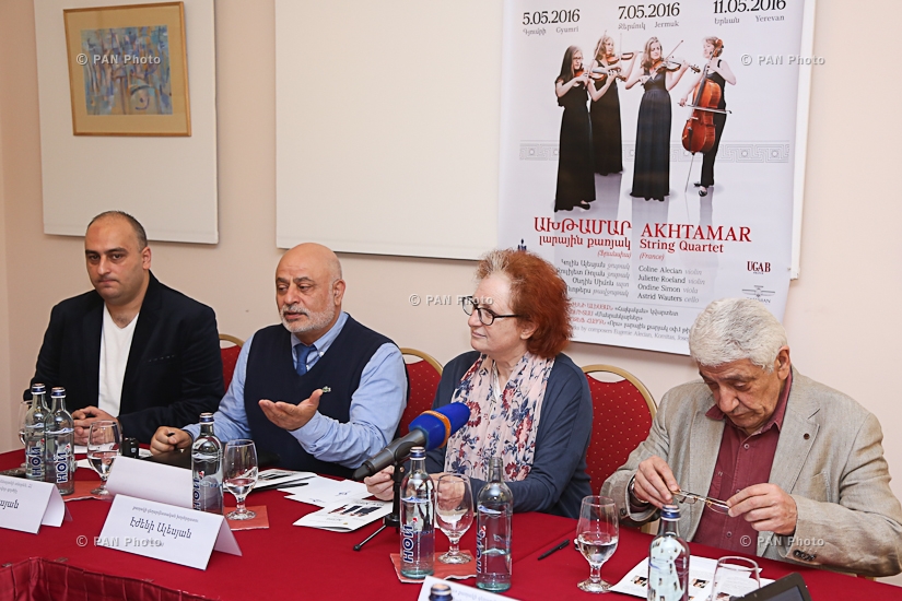 Пресс-конференция на тему «Концерт камерной музыки в честь 25-летия независимости Армении»