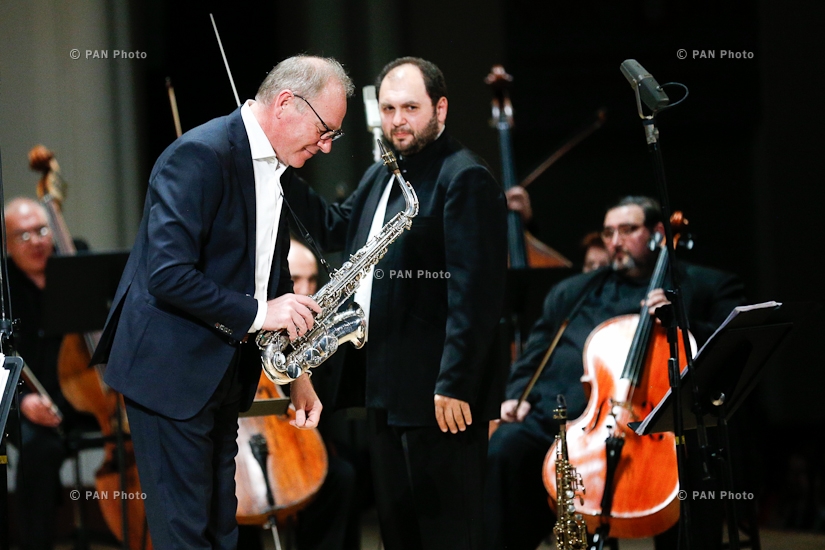 Concert of Italian saxophonist Federico Mondelci and Armenia State Chamber Orchestra entitled 'Timeless Melodies'
