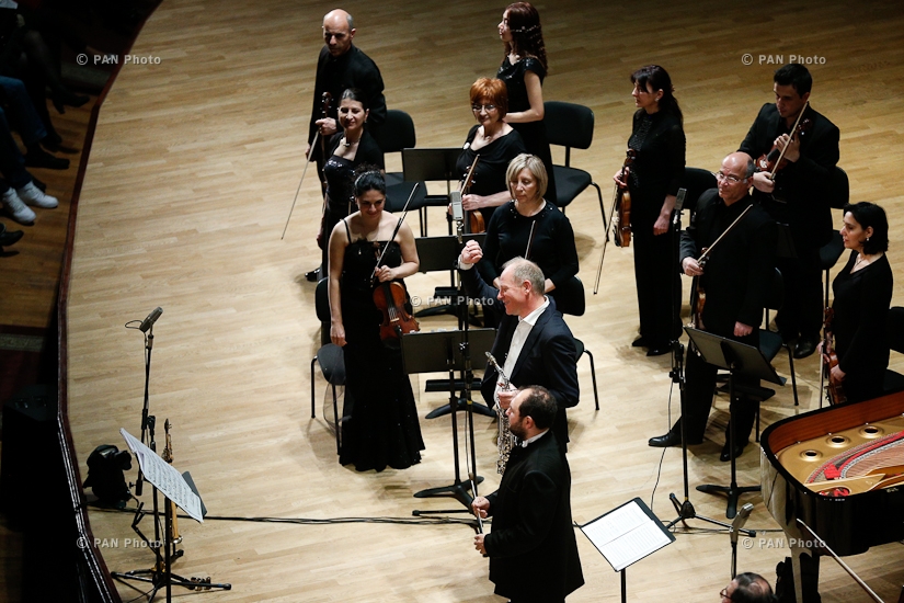 Concert of Italian saxophonist Federico Mondelci and Armenia State Chamber Orchestra entitled 'Timeless Melodies'