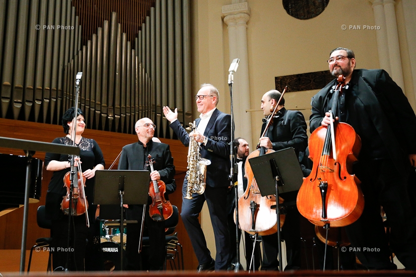 Concert of Italian saxophonist Federico Mondelci and Armenia State Chamber Orchestra entitled 'Timeless Melodies'
