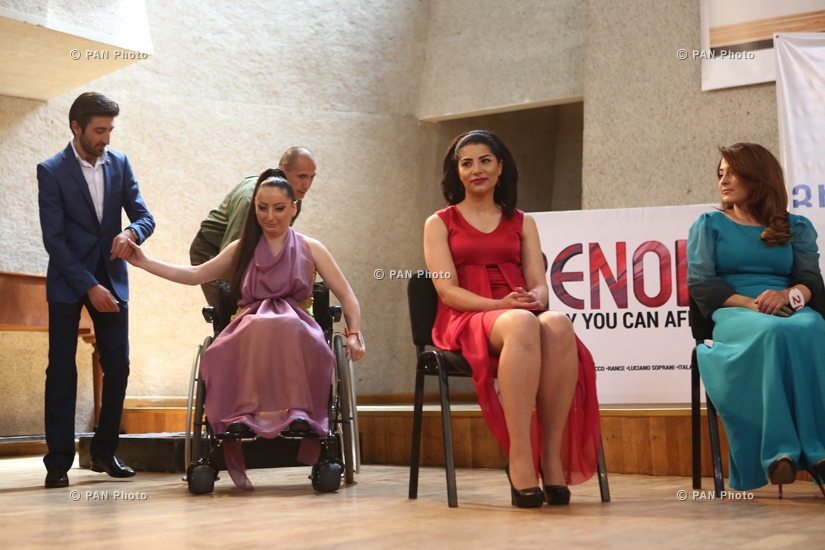 'Miss Hayk 2016' beauty contest of disabled women