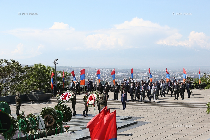 Celebrations, dedicated to the 71th anniversary of victory in WWII