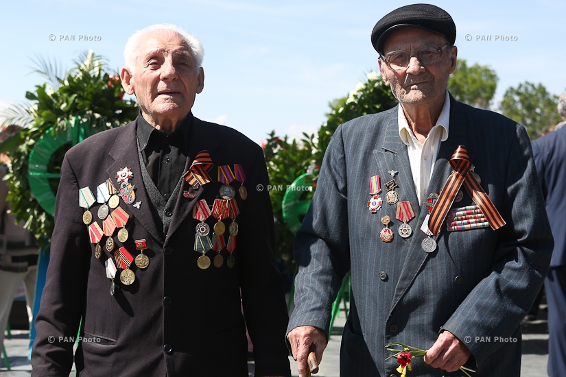 Celebrations, dedicated to the 71th anniversary of victory in WWII