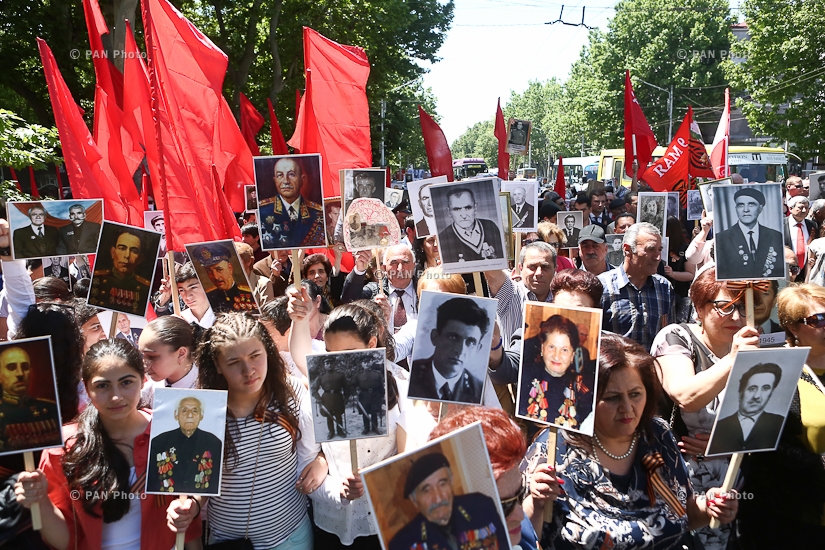 'Immortal Regiment' first march in Yerevan dedicated to WW2 heroes