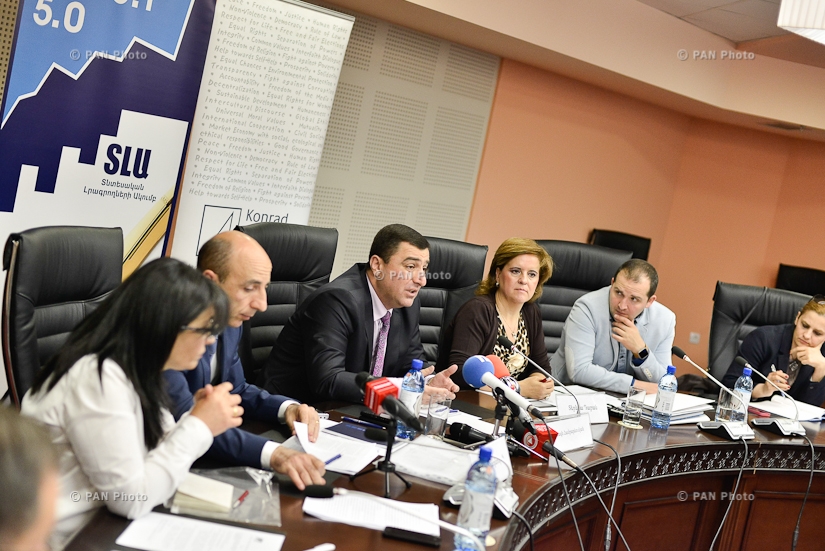 Press conference on the proposed amendments to the new Tax Code in the context of provision of business-state dialogue
